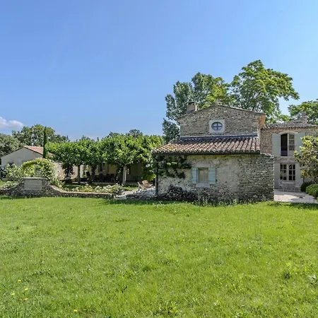 Mas Des Flaux Beautiful Authentic House With Tennis Court * Oppede